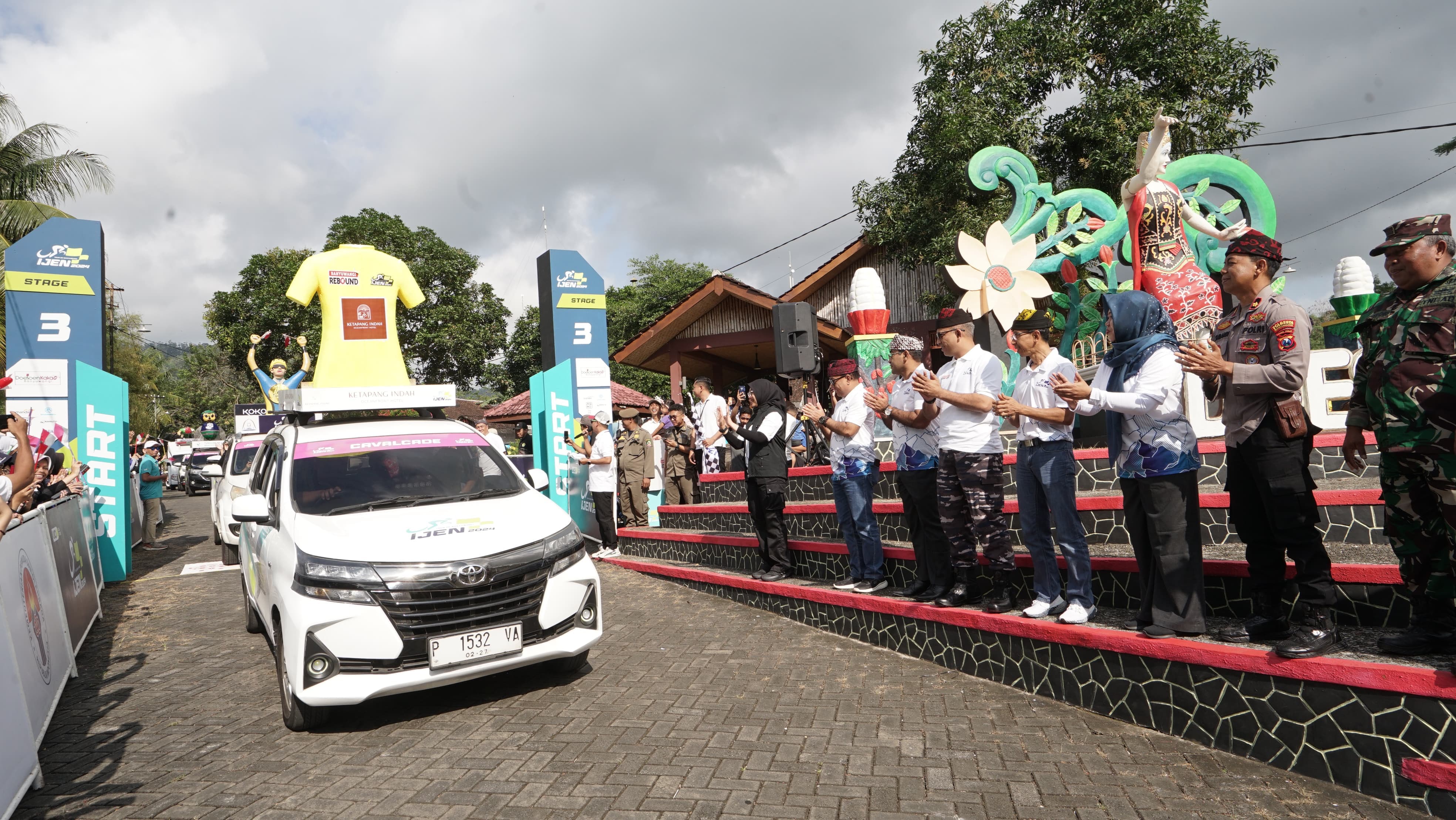 Start di Penghasil Cokelat Terbaik di Dunia, Pembalap Tour de Banyuwangi Ijen Akan Susuri Rute Terpa