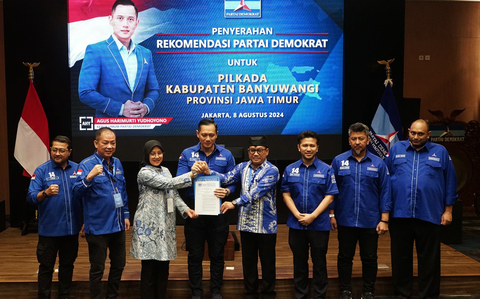 Dukung Ipuk-Mujiono di Pilkada Banyuwangi, Demokrat: Elektabilitasnya Tertinggi
