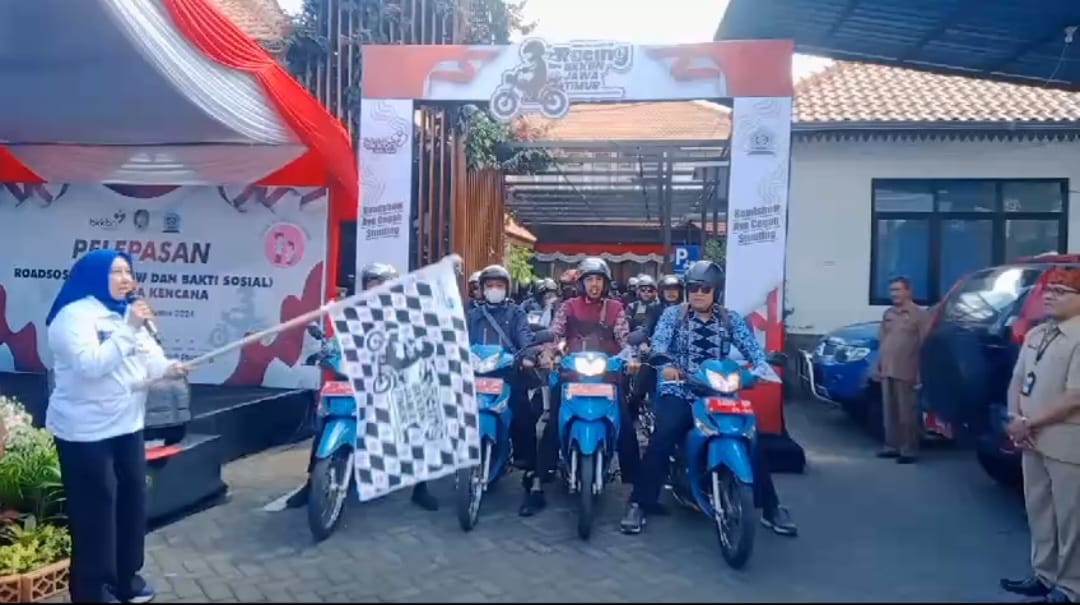 Start dari Banyuwangi, Roadshow Motor Penyuluh KB Lintasi Jawa, Beri Layanan KB dan Cegah Stunting