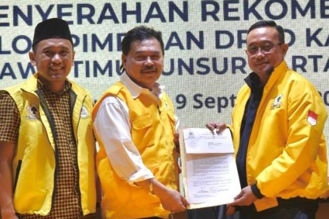 DPP Golkar Tetapkan Ruliyono sebagai Wakil Ketua DPRD Banyuwangi