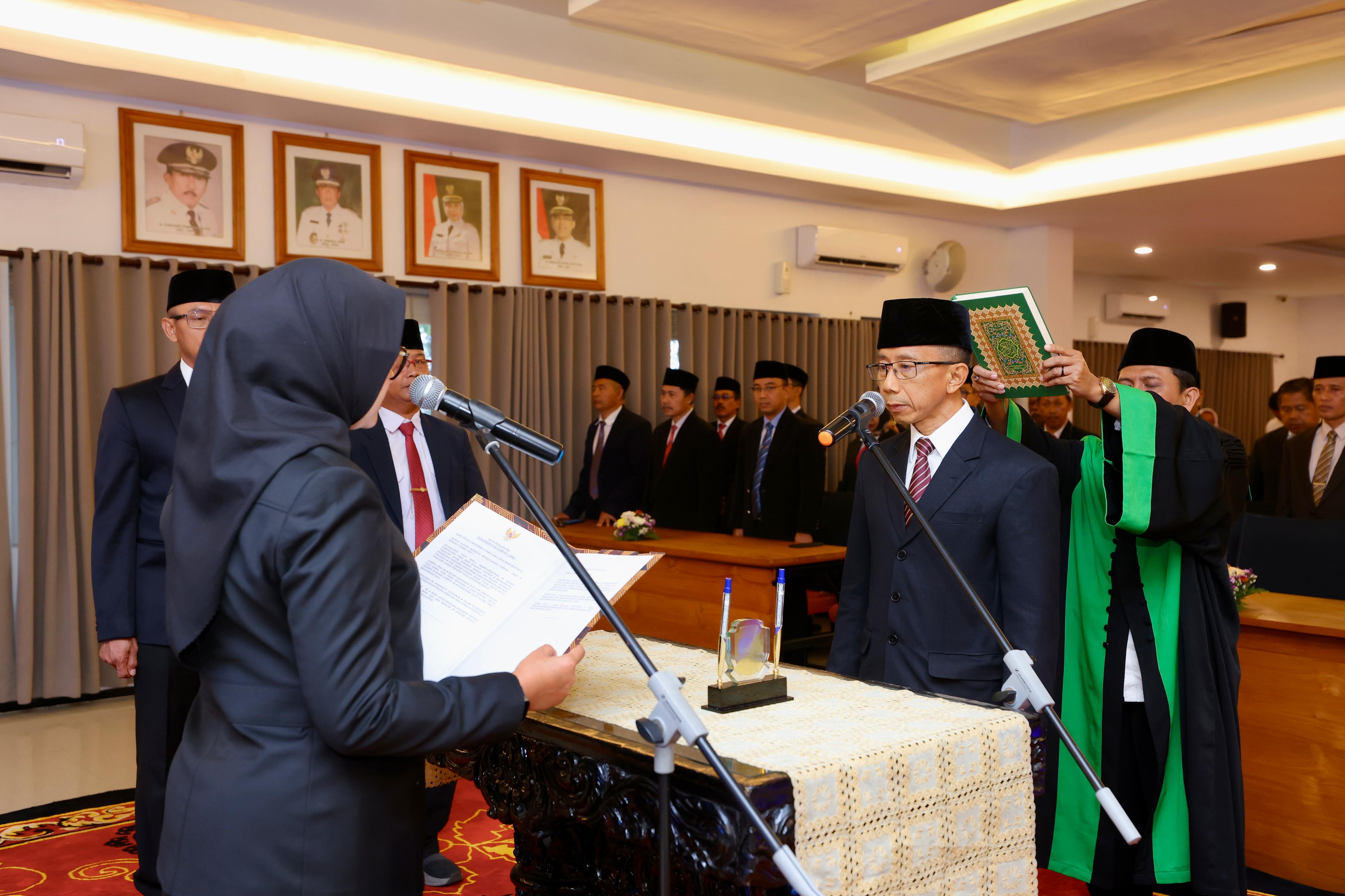 Guntur Priambodo Jabat Pj Sekda Banyuwangi