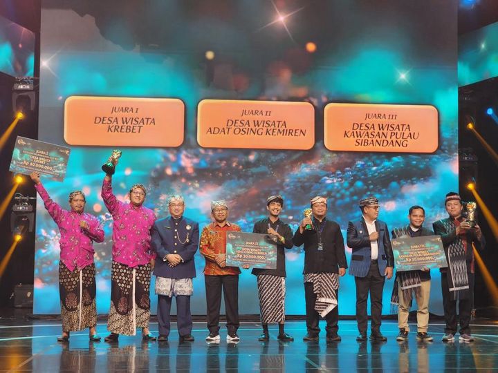 Desa Wisata Kemiren Banyuwangi Raih Anugerah Desa Wisata Indonesia 2024 