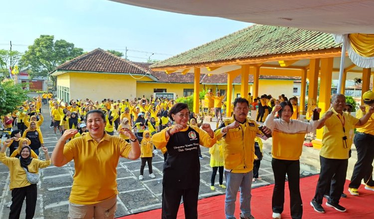 Meriahkan HUT RI, Golkar Banyuwangi Perkuat Silaturahmi Kader Lewat Lomba Agustusan