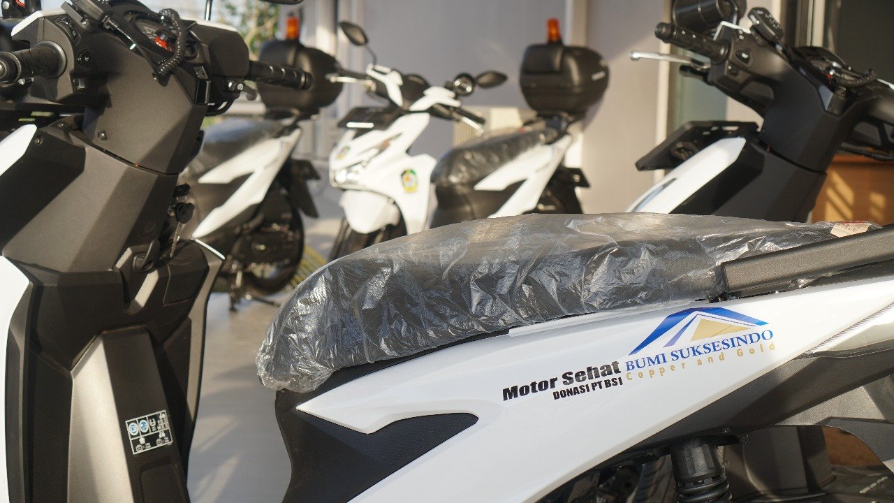 PT BSI Hadirkan Motor Sehat Bantu Tenaga Medis Jangkau Desa Terpencil