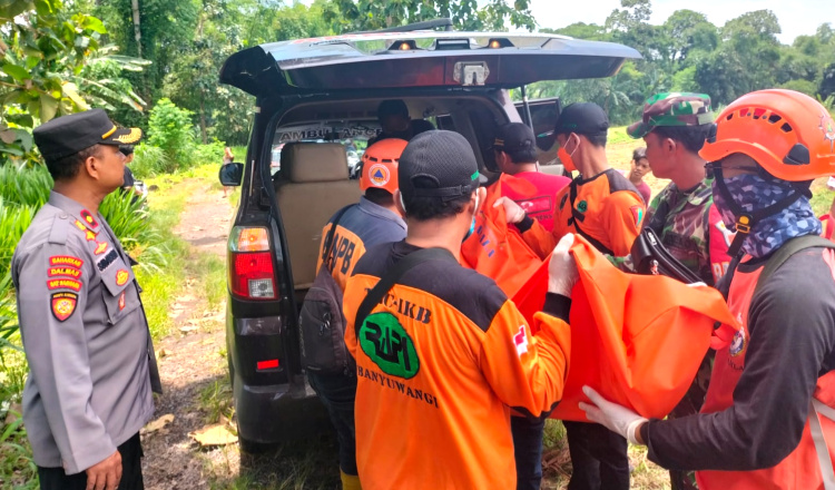 Geger! Mayat Lansia di Banyuwangi Ditemukan Mengambang di Sungai