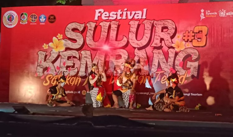 Festival Sulur Kembang 3 Banyuwangi Sukses Pikat Wisatawan