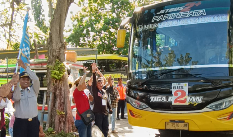 450 Perantau Banyuwangi dari Bali Ikut Mudik Gratis Pemkab Banyuwangi