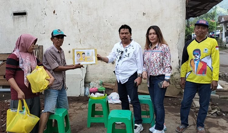 Gerak Cepat, Ruliyono Turun Tangan Satuni Korban Rumah Roboh di Kalibaru