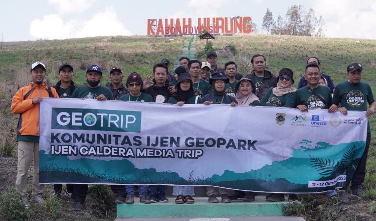 Kabupaten Bondowoso dan Media Bersatu untuk Memperkenalkan Keindahan Ijen Geopark