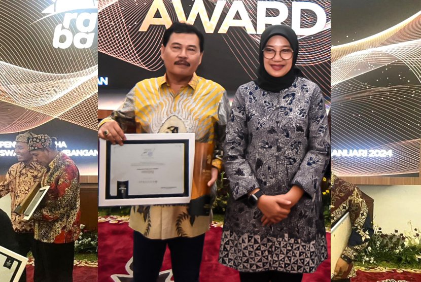 Selamat! Ruliyono Raih Penghargaan sebagai Legislator Peduli Masyarakat Miskin