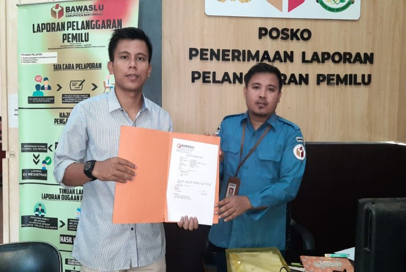 Tim Ahli Ahmad Hadinudin Laporkan Kecurangan Pemilu ke Bawaslu Banyuwangi