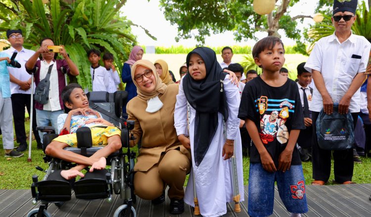 Halal Bihalal Bersama Difabel, Bupati Ipuk Perkuat Berbagai Program Pro Difabel