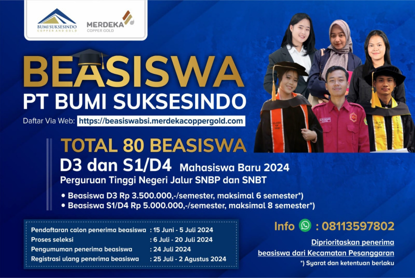 Peluang Emas: Program Beasiswa PT BSI untuk Mahasiswa PTN di Banyuwangi